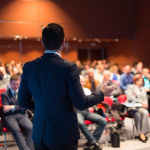 Speaker at Business Conference and Presentation