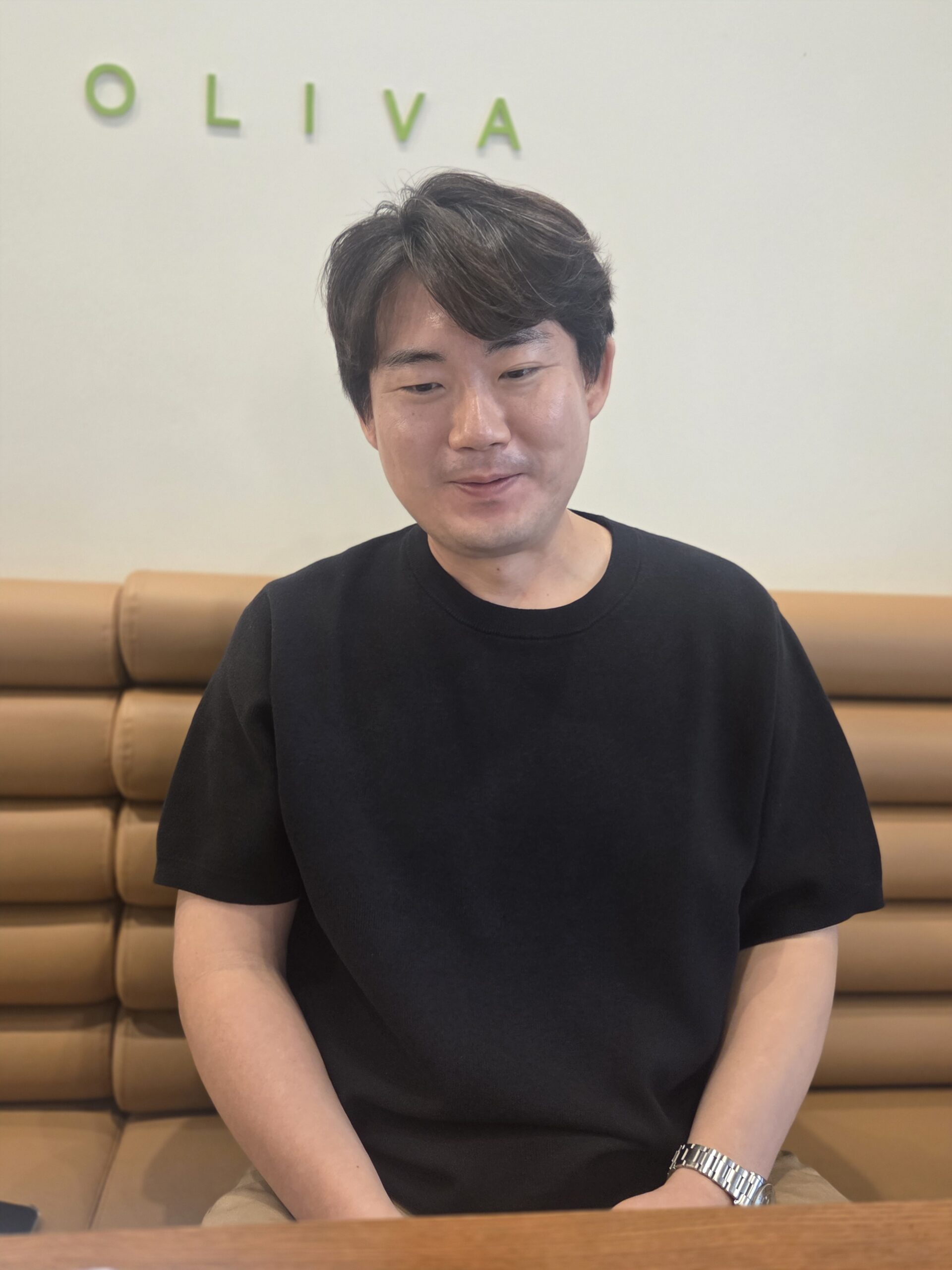 박수영님이 이야기하는 모습